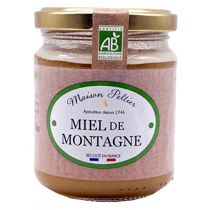 Organic Mountain Honey from France Maison Peltier